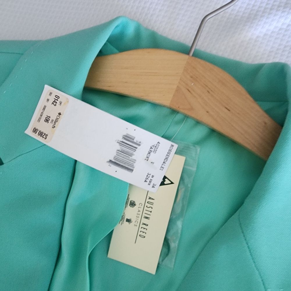 Austin Reed Wool Mint Green Blazer New With Tags - Picture 8 of 15